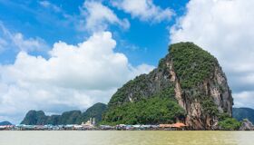 Floating Village in Southern of Thailand